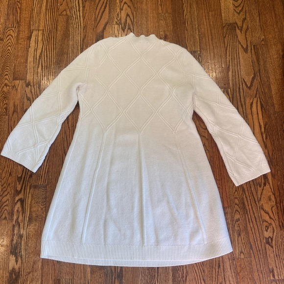 Express White Knit Dress - Picture 2 of 4